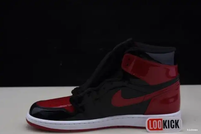 Rep OG 555088-063 Jordan Air High Bred 1 Patent 0427